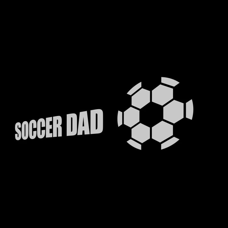 Sport Design Soccer Dad