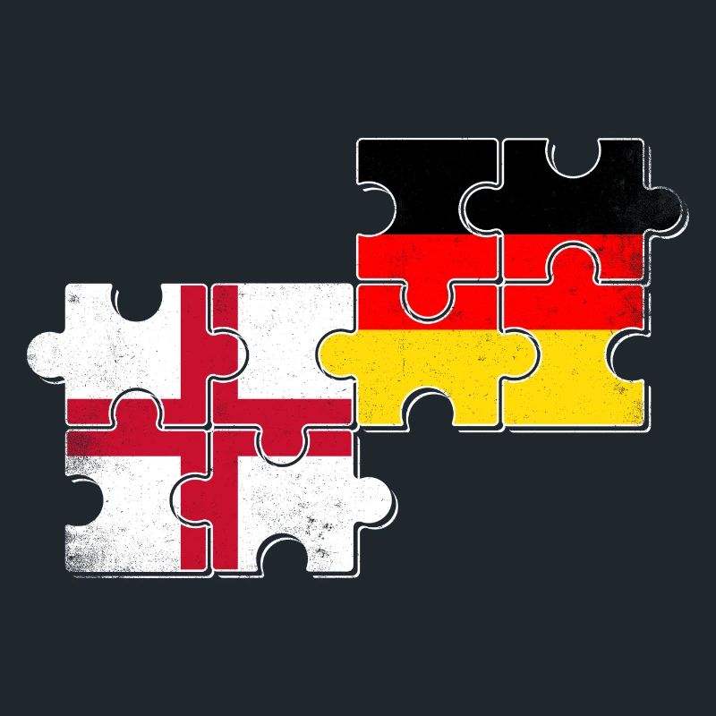Angleterre Allemagne Drapeau