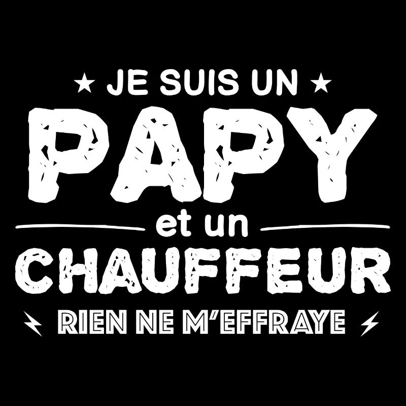 Un papy chauffeur comme un papy classique cadeau !