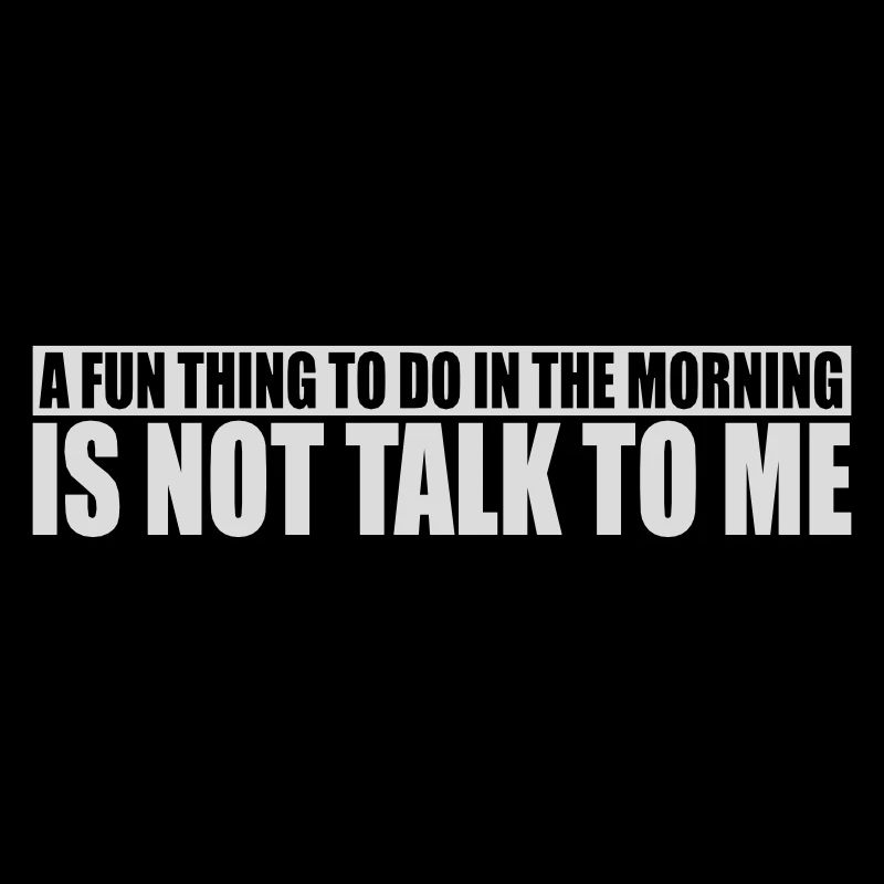 not talk to me