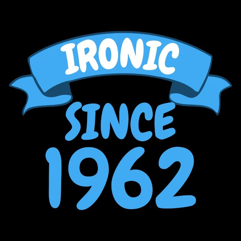Ironisch seit 1962 Party Geschenk 61. Geburtstag