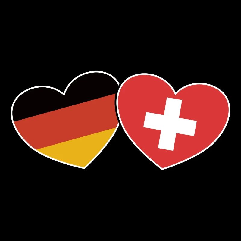 Deutsch Schweizerische Freundschaft - Geschenk