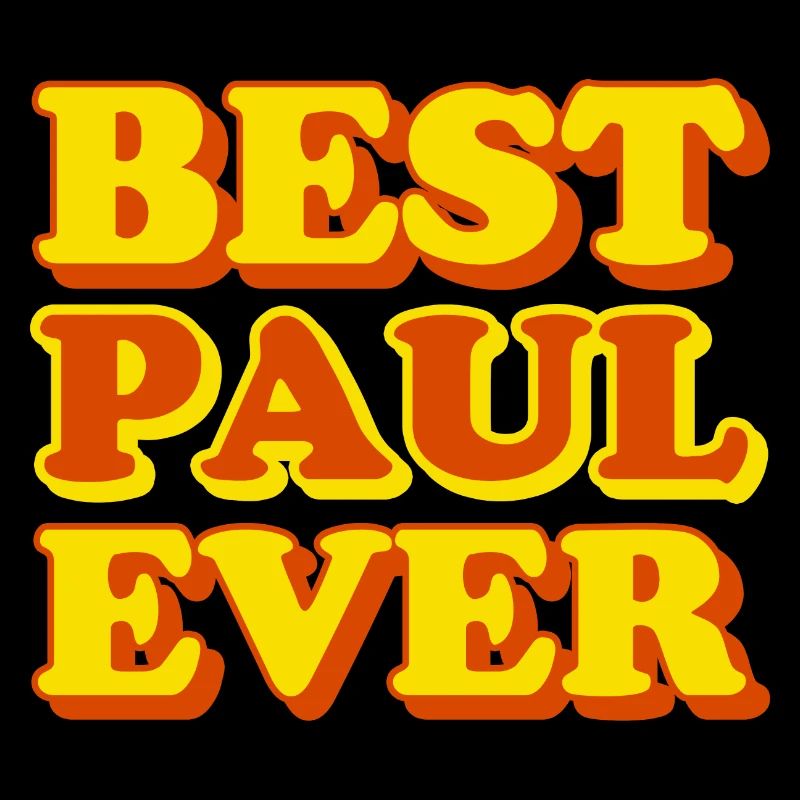 Lustiges Geschenk mit Vornamen Paul