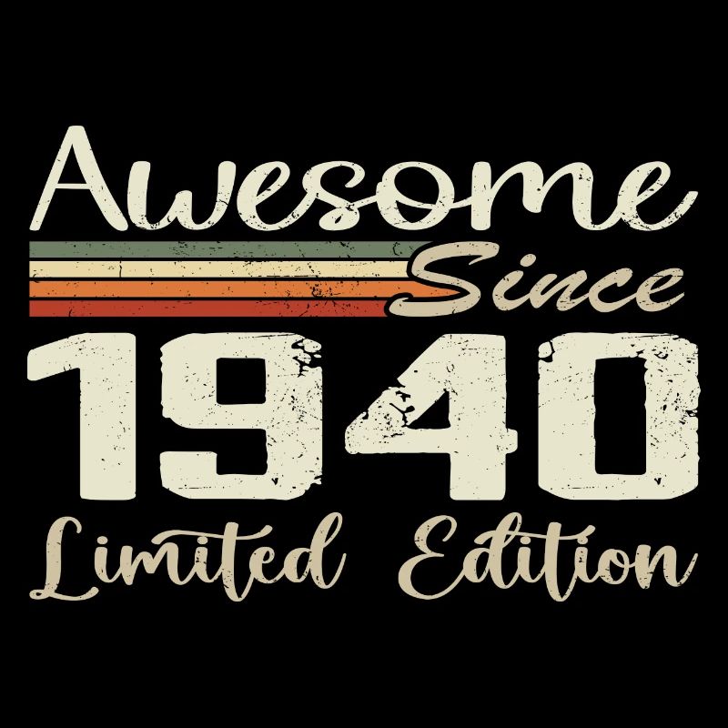 Anniversaire 84 Ans Millésime 1940 Cadeau 1940