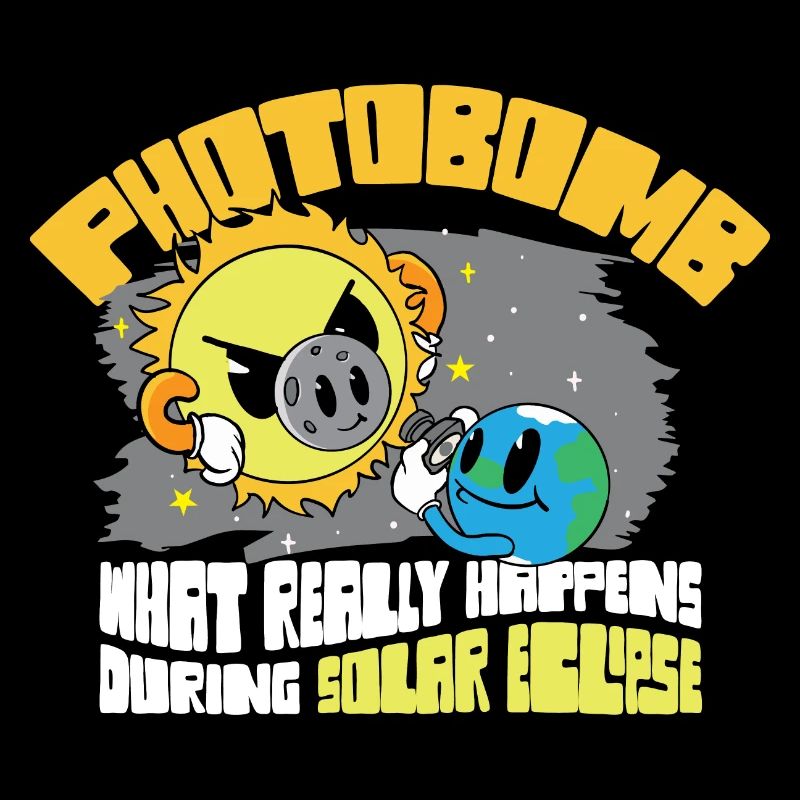 Total Solar Eclipse 2024 Totality Photobomb Sun