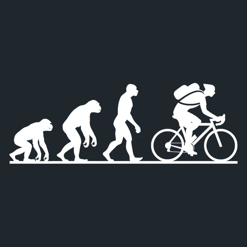 Vélo Evolution Cycliste Vélo Biker Cyclisme