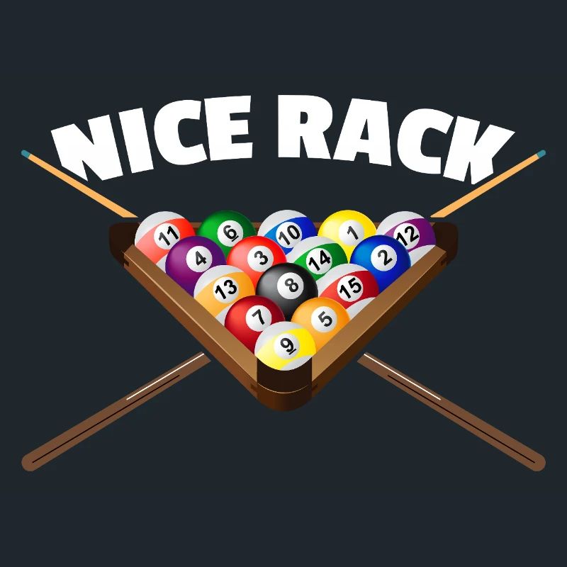 Nice Rack Funny Billiards Billiard Player
