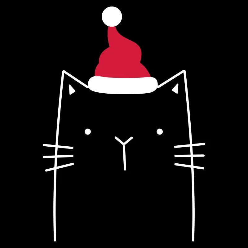 Chat de noël chat de noël drôle drôle