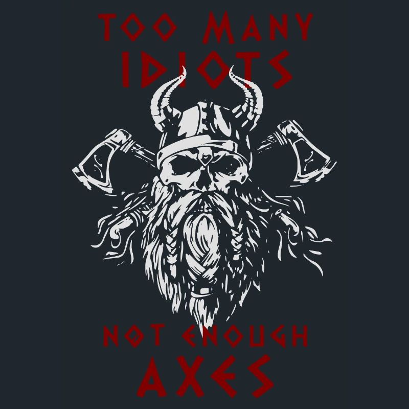 TOO MANY IDIOTS - NOT ENOUGH AXES - Vikings