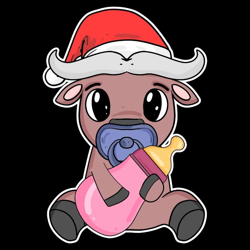 Bœuf bébé Noël