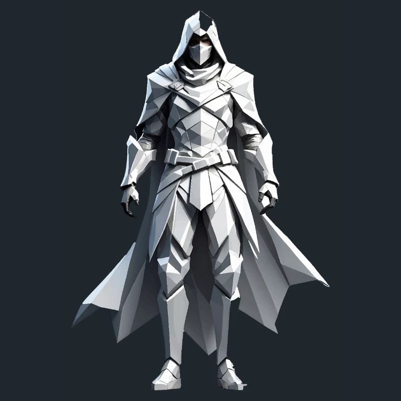 Assassin - Conception de jeux vidéo Low Poly