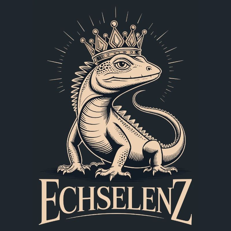 Echselenz Lustige Echse