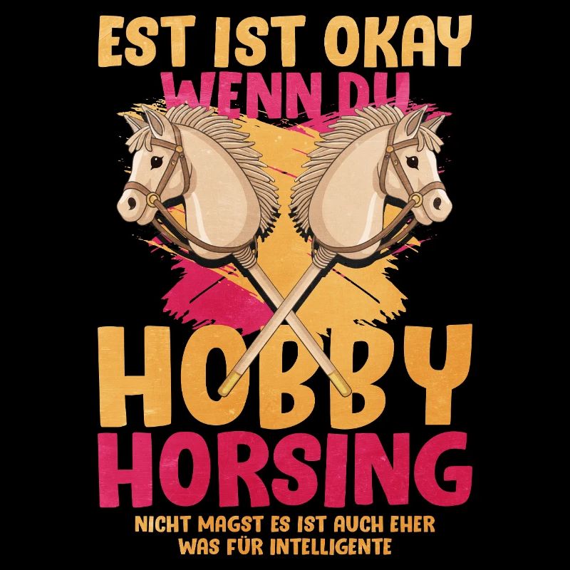 Hobby Horsing Duo Pop Art