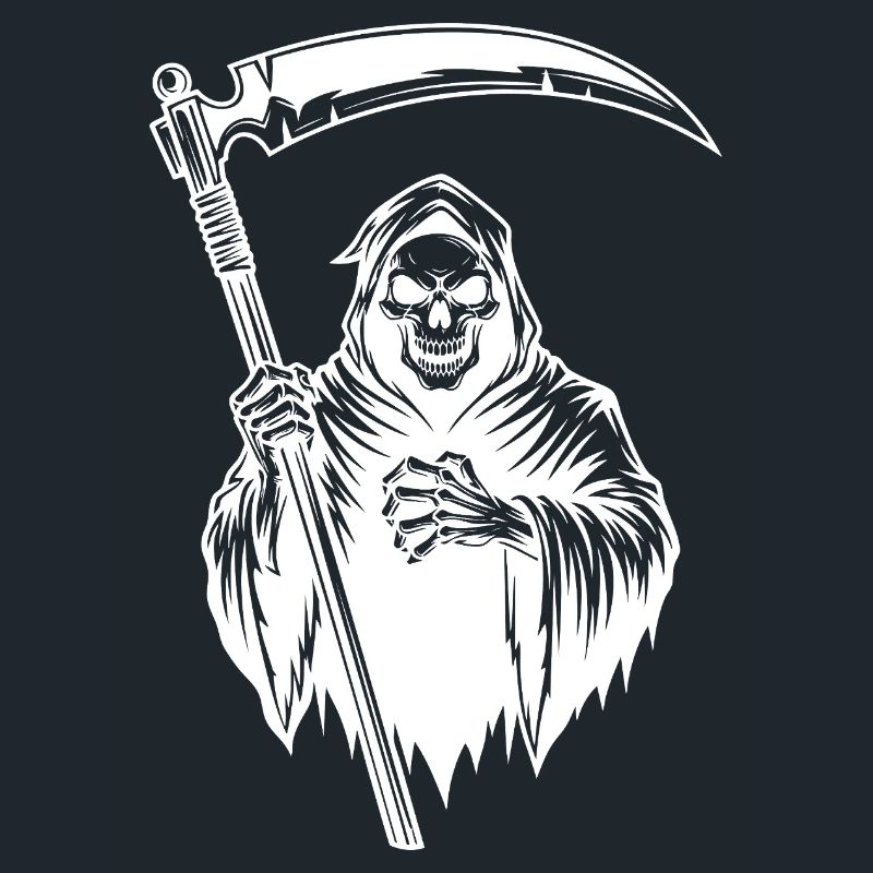 Der Sensenmann Reaper Design Skull Version