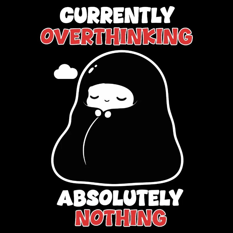 Overthinking Nothing Manga Chibi Humour