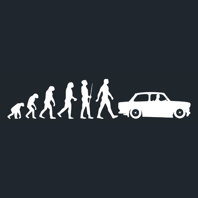DDR Evolution Trabi, racing cardboard, Ostalgie Ostzone