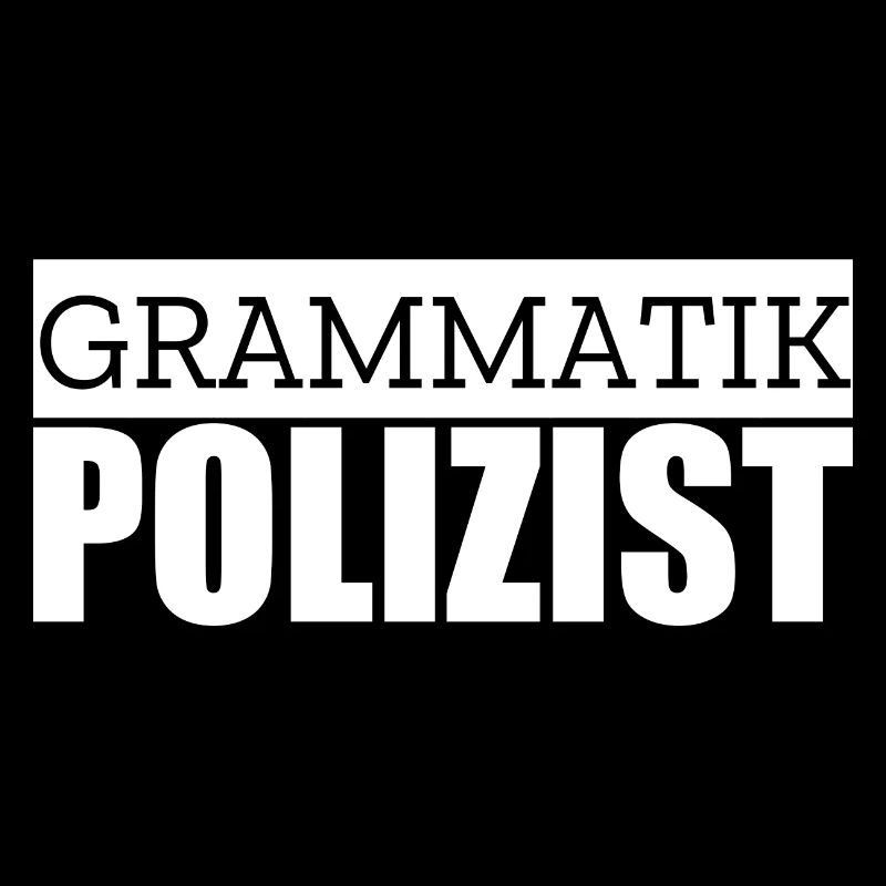 Grammatik Polizist