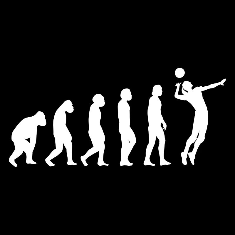 Volleyball Volleyballer Beachvolleyball Evolution