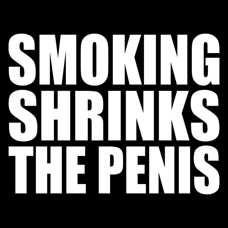 Smoking shrinks the penis