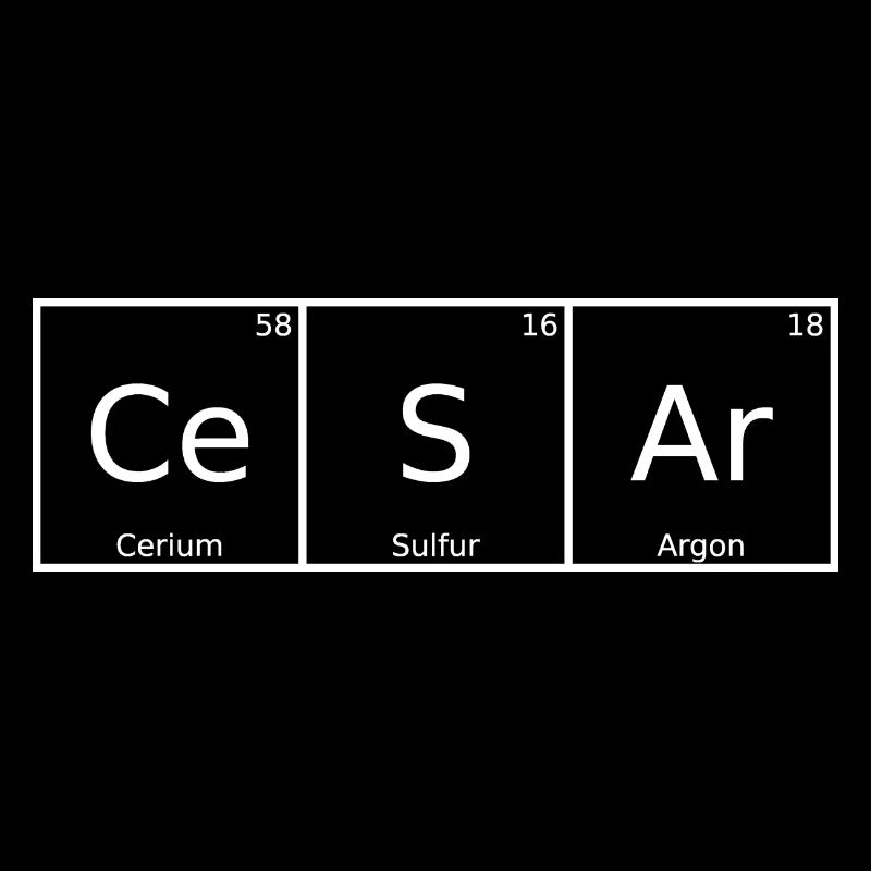 César Nom Prénom Chimie Tableau périodique Eléments
