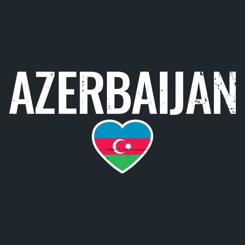 Azerbaïdjan Vintage Azerbaïdjan Drapeau