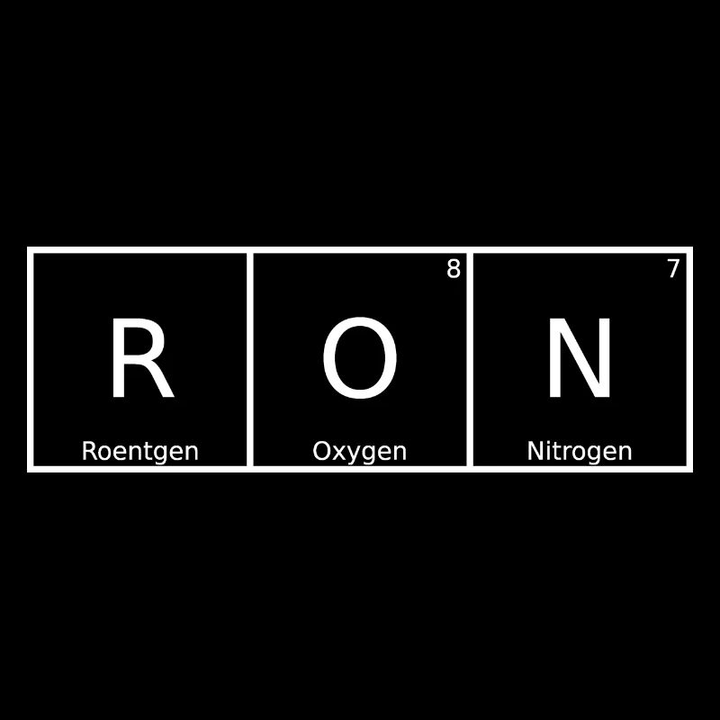 Ron Nom Prénom Chimie Éléments du tableau périodique