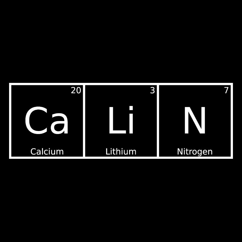 Calin Name First Name Chemistry Periodic Table Elements