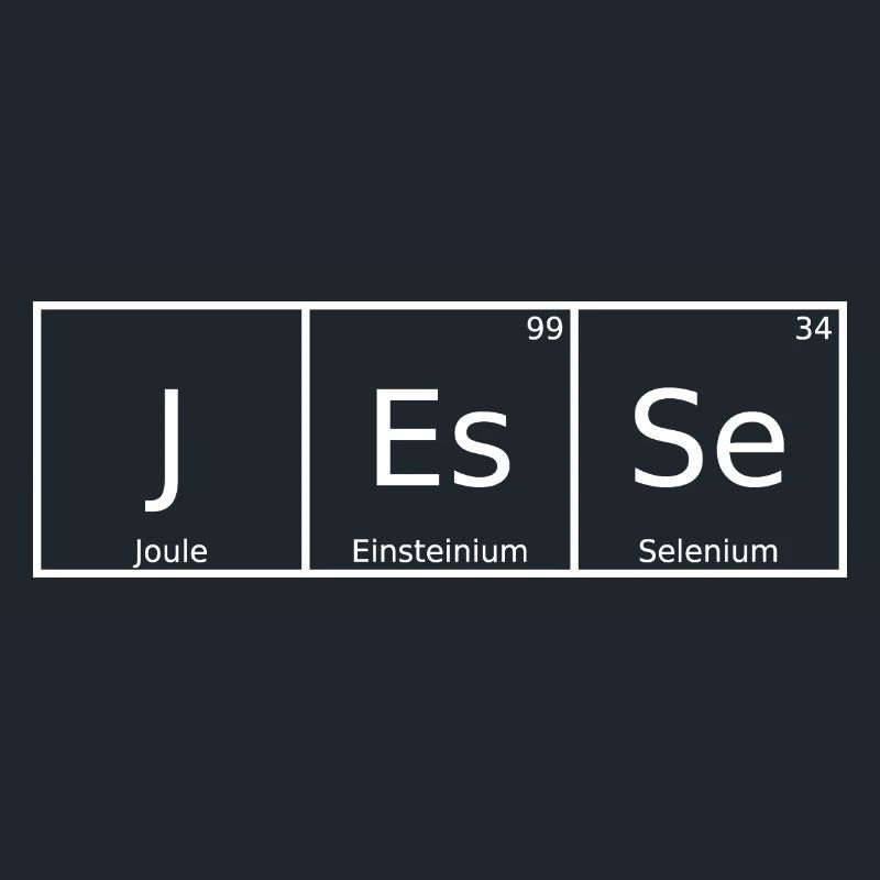 Jesse Surname First Name Chemistry Periodic Table Elements