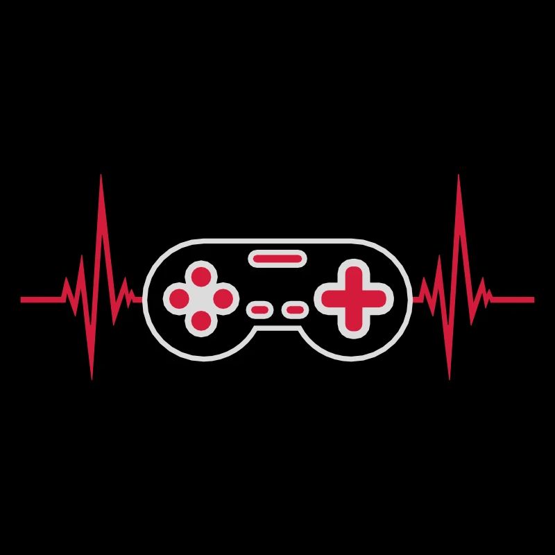 Puls Herzschlag Retro Gamer