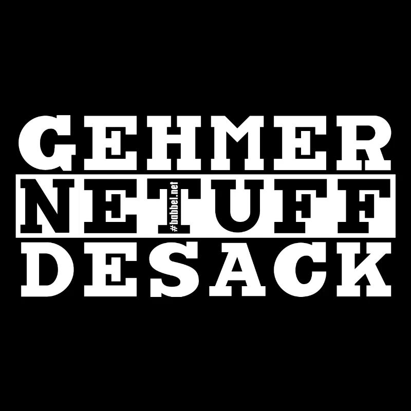 GEHMERNETUFFDESACK weiss