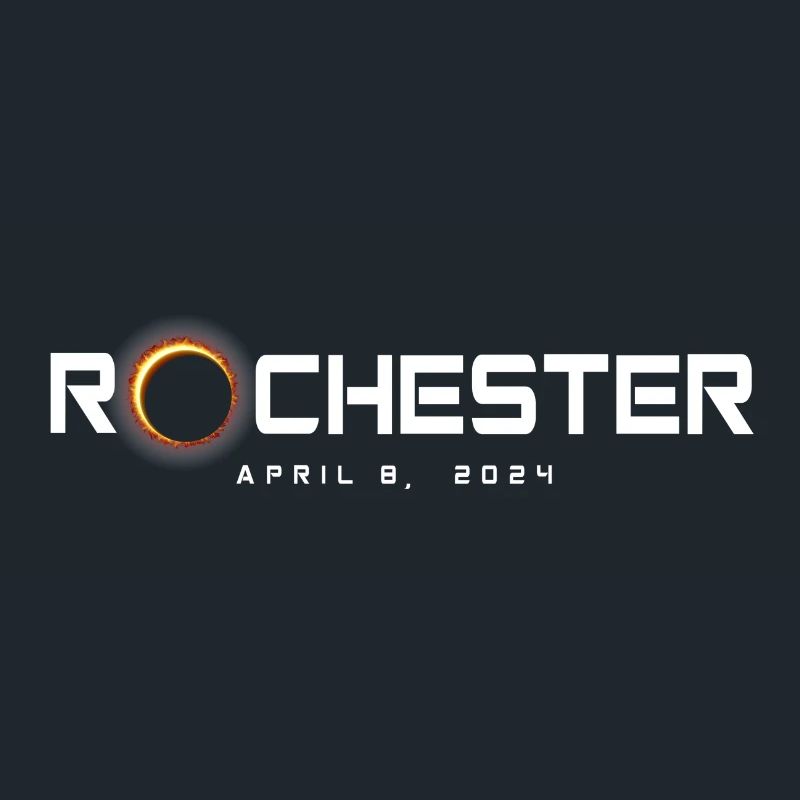 Rochester New York 2024 Eclipse Souvenir April 8
