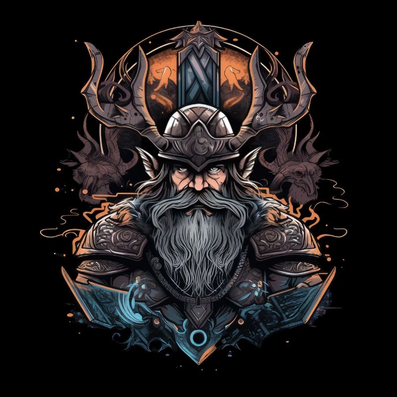 Viking Norseman: Elegant Nordic Design
