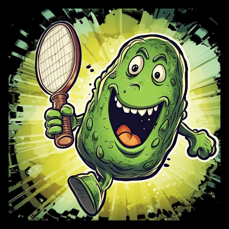 Pickleball Picklepaddle Pickle Sport