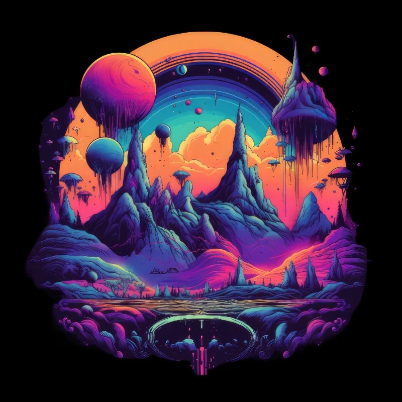 Futuristic life on planets