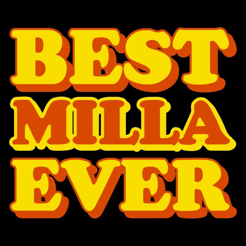 Funny gift with first name Milla