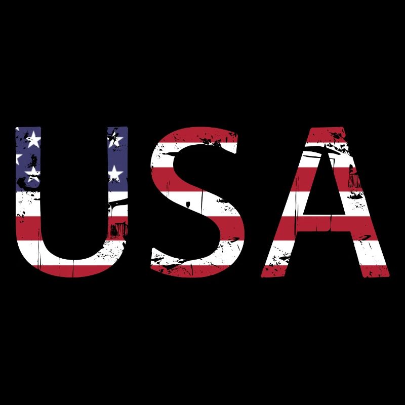 Les États-Unis aux couleurs du drapeau américain drapeau