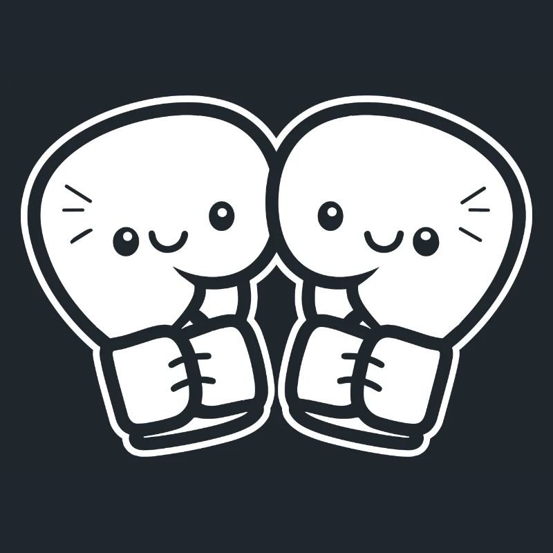 Gants de boxe drôles