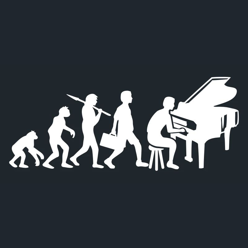 Evolution Touches d’instrument de piano Jouer de la musique
