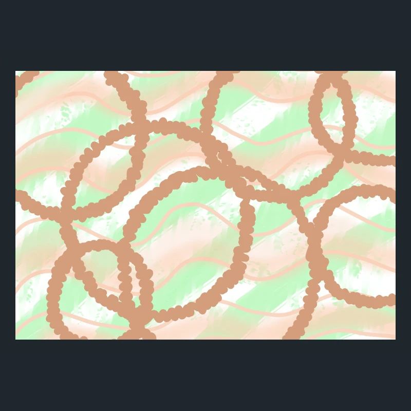 Fond de cercles bruns