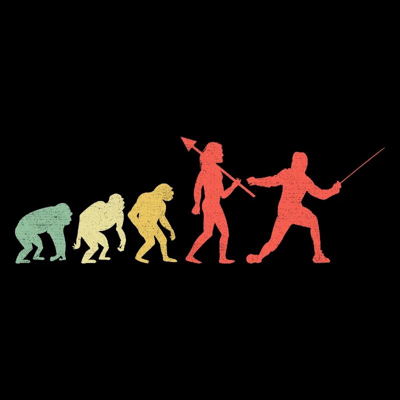 Evolution Fencing Sword Epee Fencer Athlete