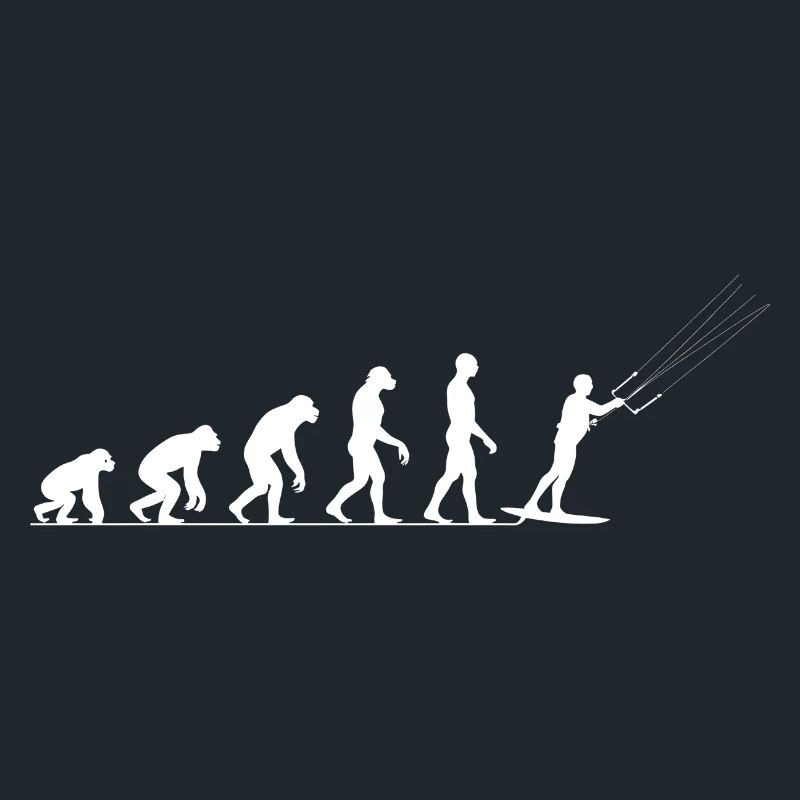 Evolution Kiteboard kite kite surf Retro