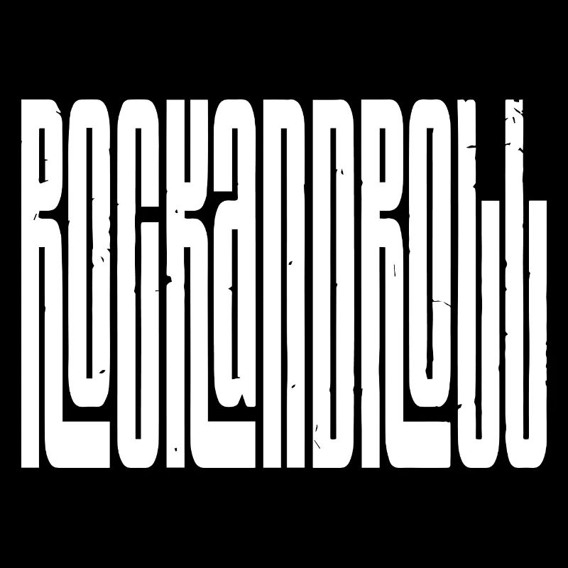 Design de logo Rock and Roll audacieux