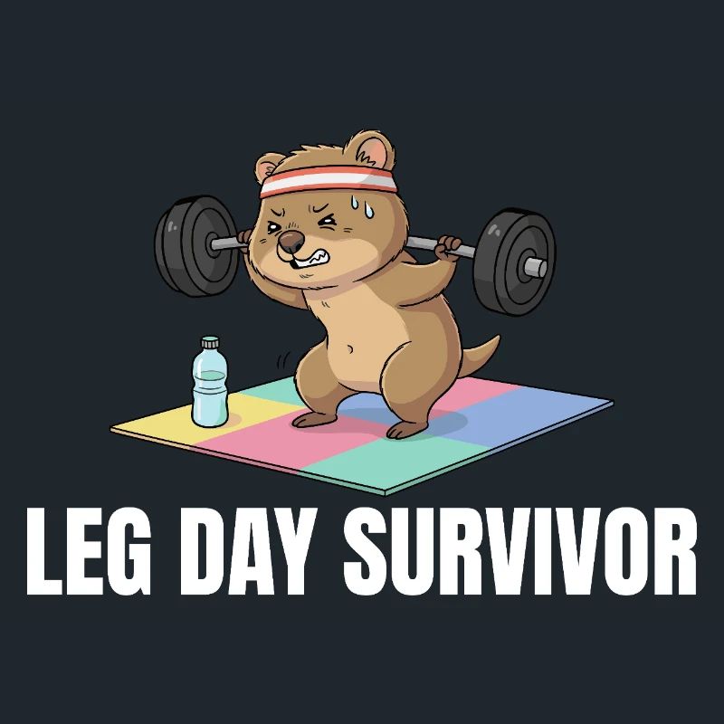 Leg Day Survivor Quokka Workout