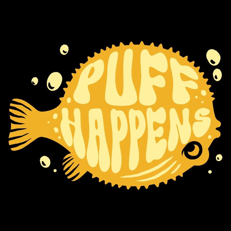 Kugelfisch Puff Happens