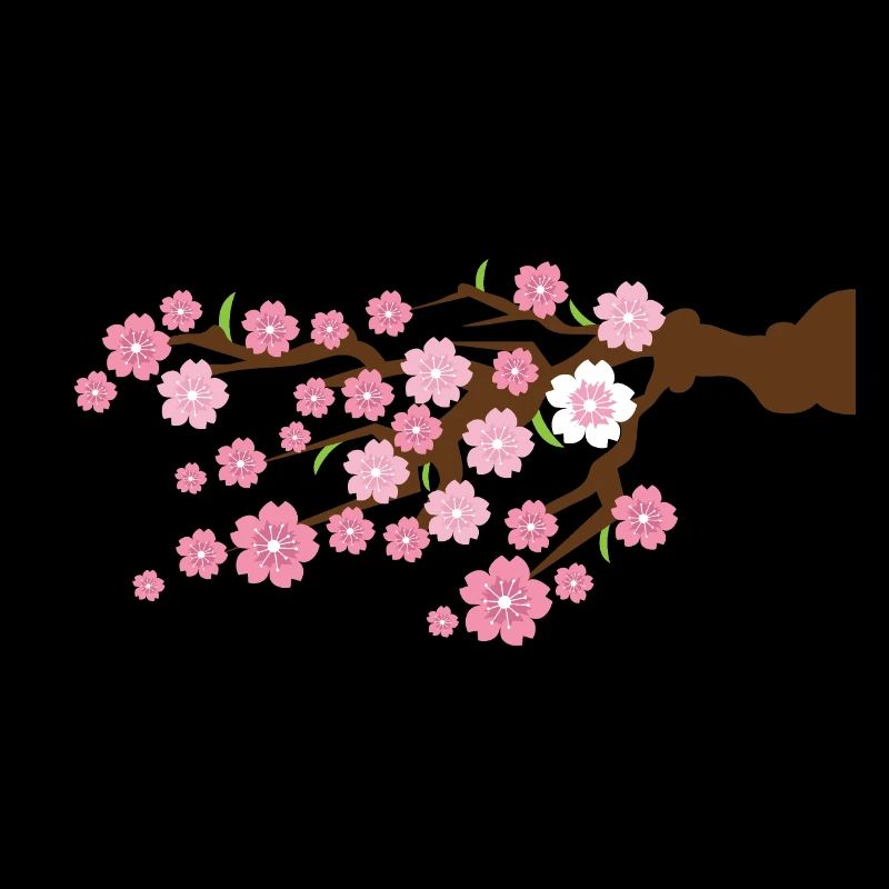 detailed Cherry blossom on a branch