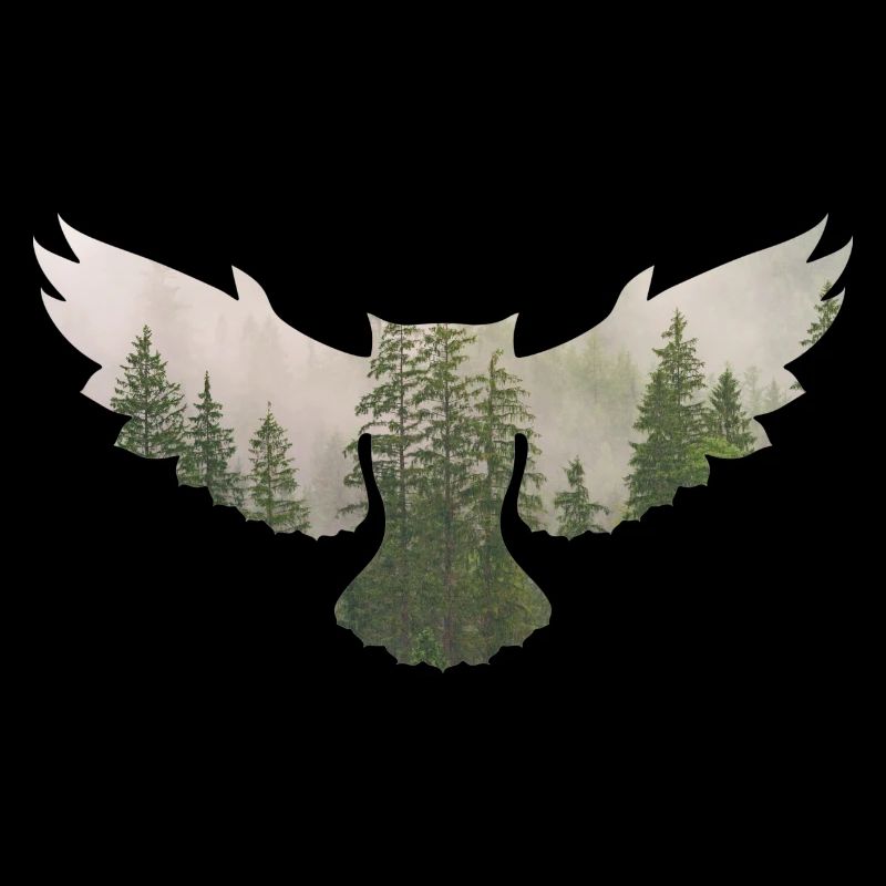 forêt 3 en hibou