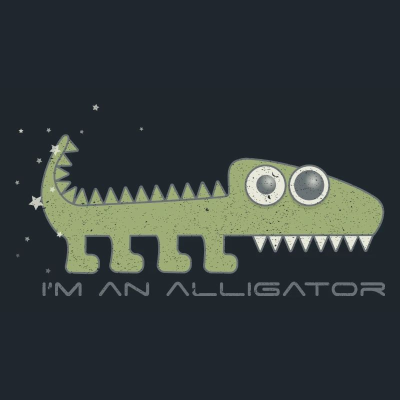 Ich bin ein Alligator
