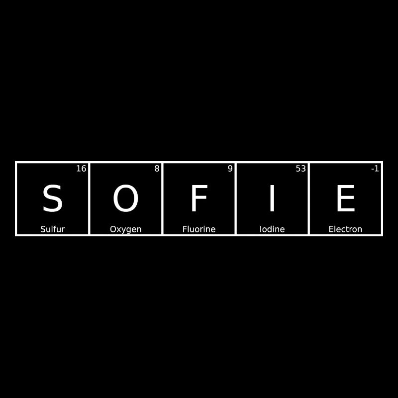 Sofie Name Vorname Chemie Periodensystem Elemente