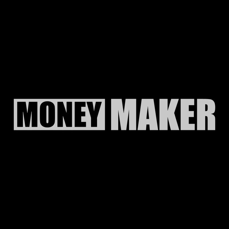 Texte Logo Money Maker