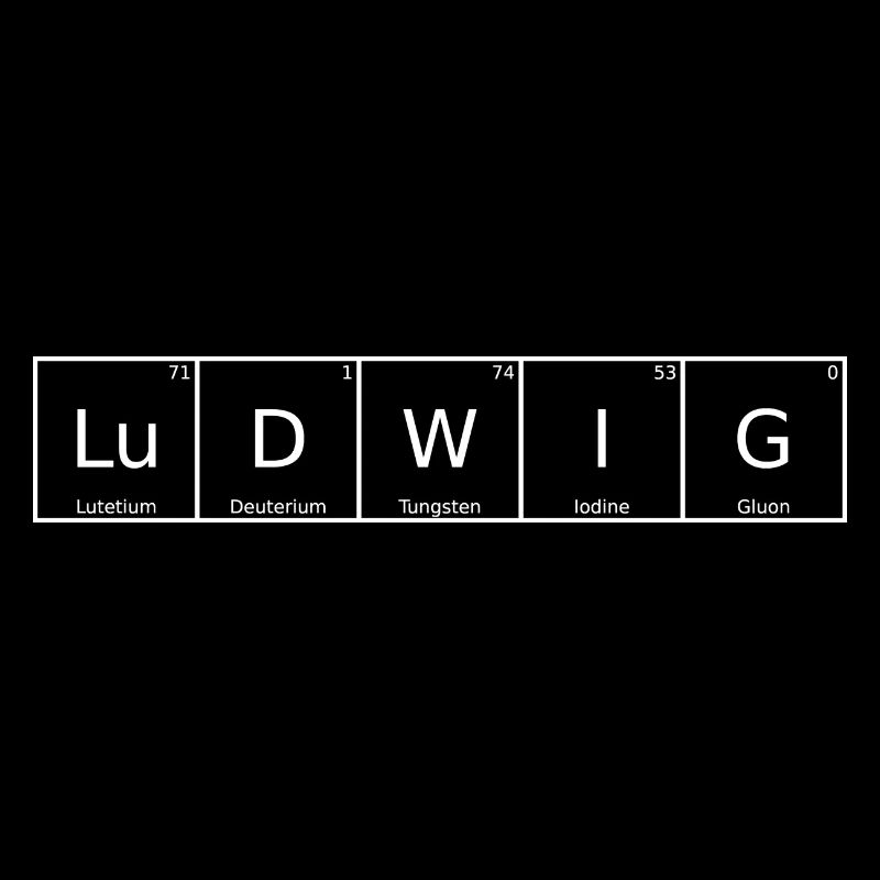 Ludwig Name First Name Chemistry Periodic Table Elements